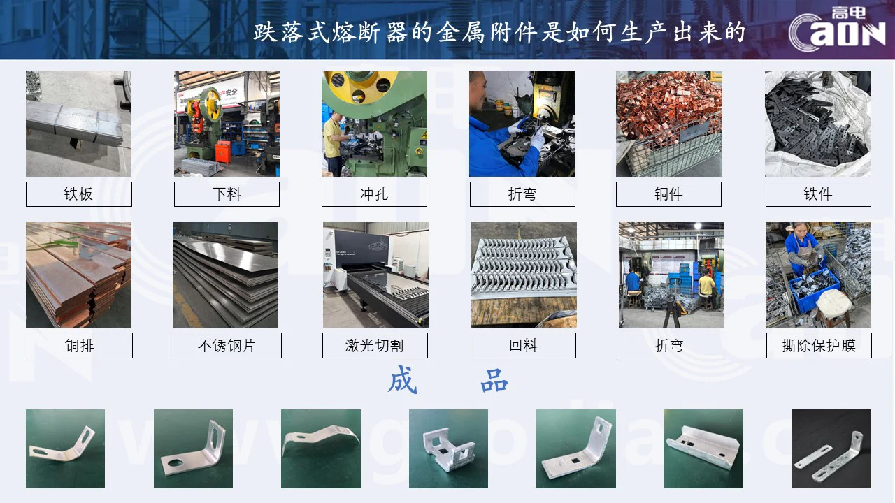 跌落式熔断器的金属附件是如何生产出来的.webp